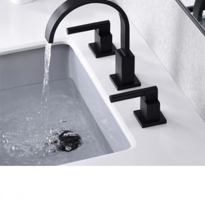WHAT SHOULD I DO IF THE BASIN FAUCET IS BLOCKED AND THE WATER IS SLOW?