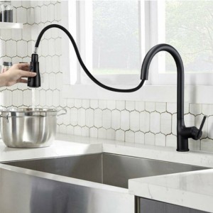 What should I do when the kitchen faucet is damaged?