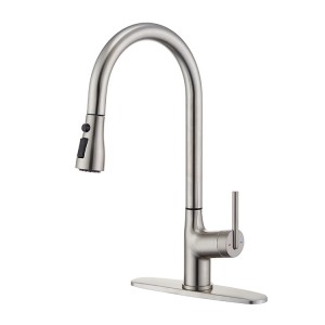 CF15010  nickel Pull out pull down kitchen faucet