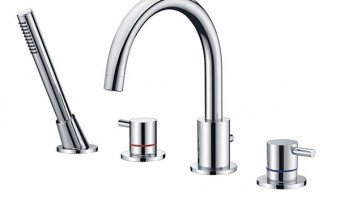 Shower system_Kitchen faucet_Bathroom faucet-KaiPing AIDA Sanitary Ware Technology Co.,LTD-Above counter bathtub mixer