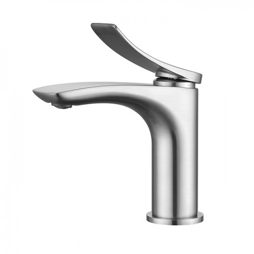 MP11064 nickel Deck-mount hot and cold basin faucet